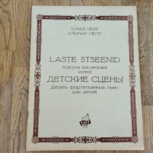 Kümme klaveripala lastele Ilmar Sepp