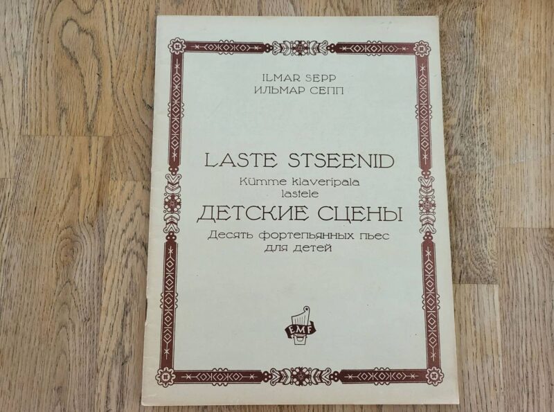 93997363 Kümme klaveripala lastele Ilmar Sepp