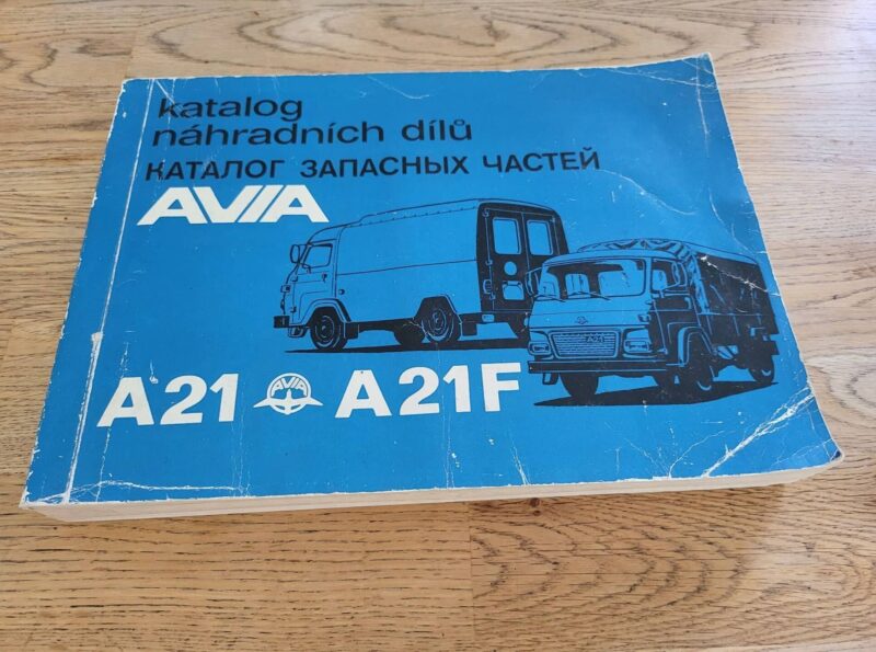 Avia A21 Avia A21F kataloog