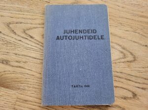 Juhendeid autojuhtidele . 1965
