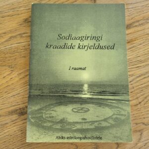 Sodiaagiringi kraadide kirjeldused 1 raamat