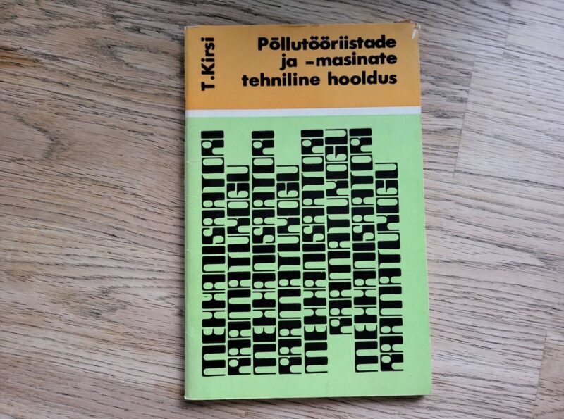 94769529 Põllutööriistade ja masinate tehniline hooldus