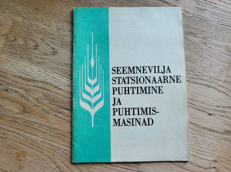 94770390 Seemnevilja statsionaarne puhtimine ja puhtimismasinad