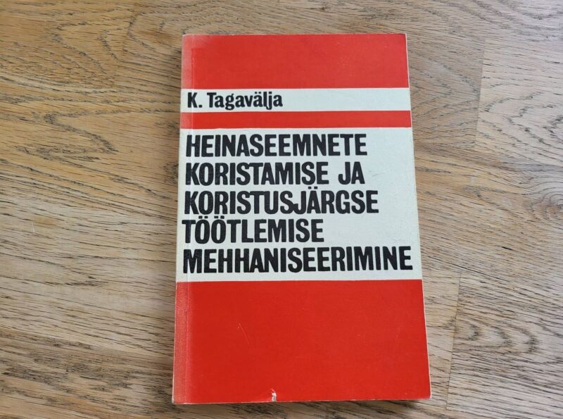 94931785 Heinaseemnete koristamise ja koristusjärgse töötlemise mehha