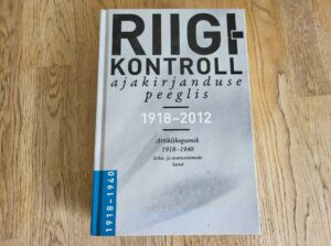 Riigikontroll ajakirjanduse peeglis 1918-1940