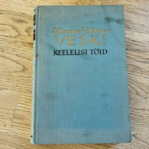 Johannes Voldemar Veski keelelisi töid