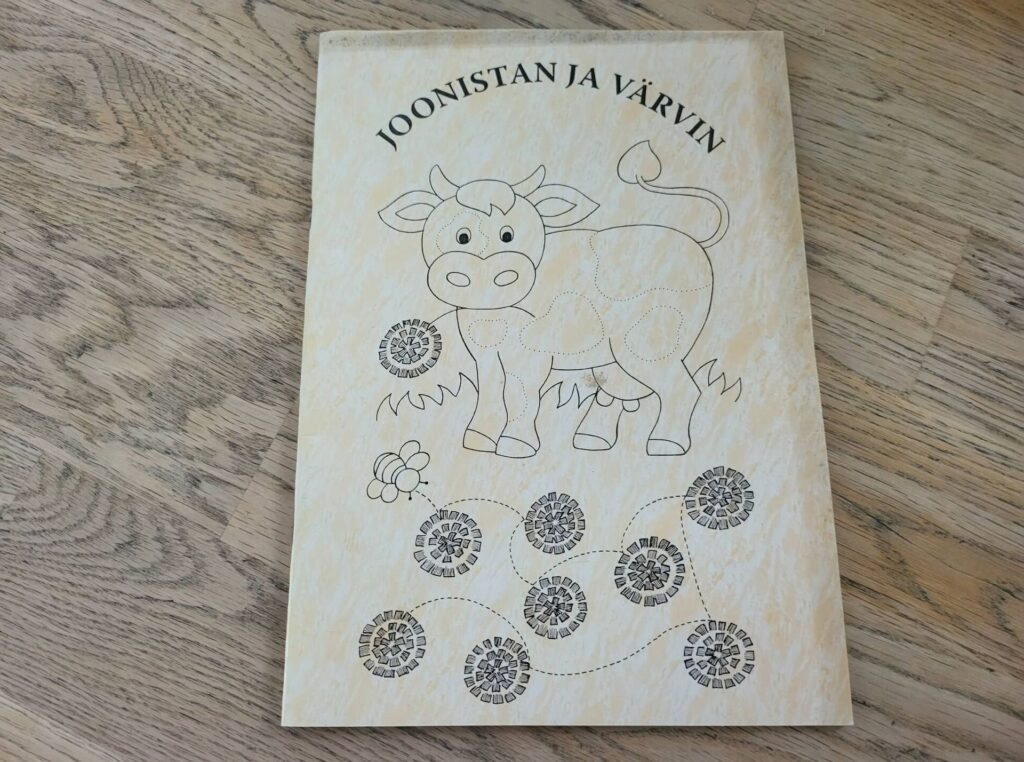 Joonistan ja värvin värviraamat