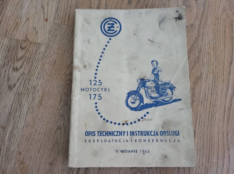 95200995 Mootorratas CZ 125 175