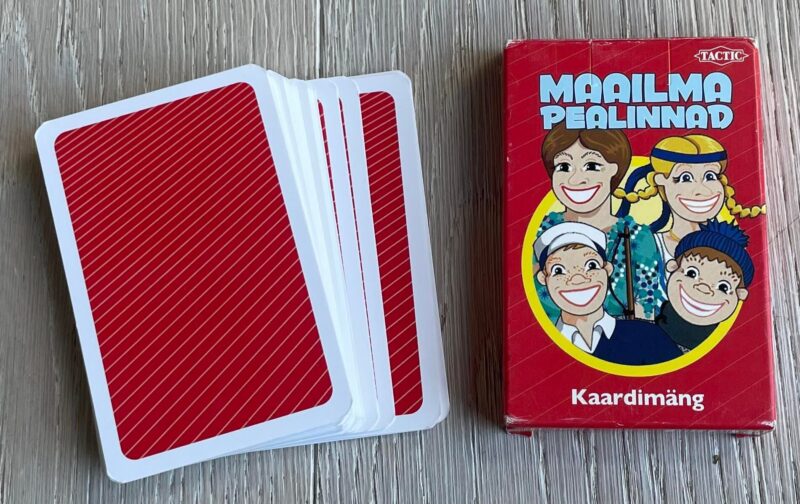 95320710 Maailma pealinnad mängukaardid