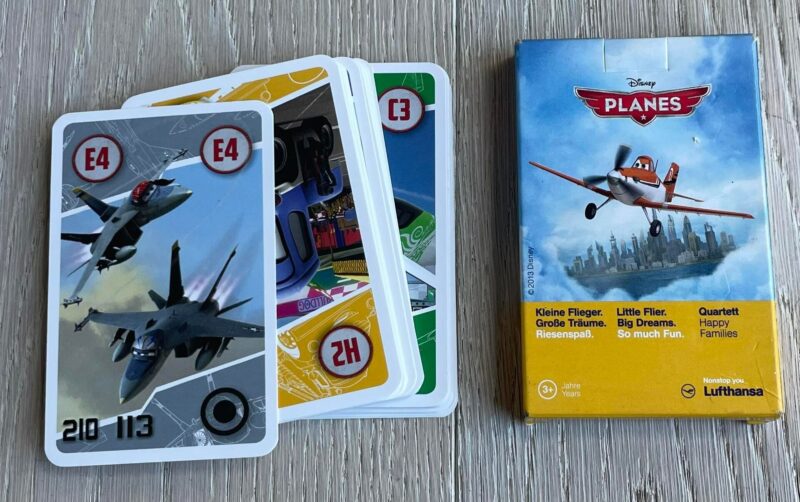 Planes Lufthansa mängukaardid