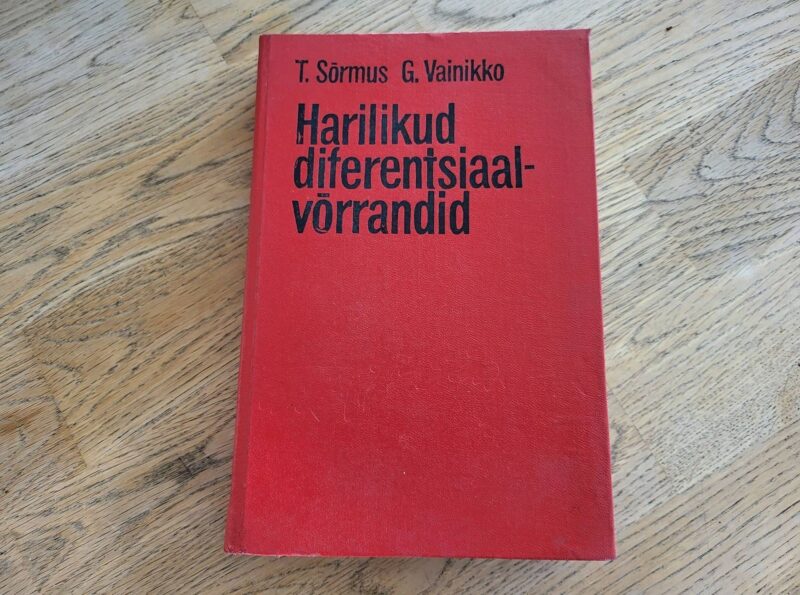 95422058 Harilikud diferentsiaalvõrrandid . Tamara Sõrmus