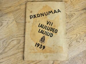 Pärnumaa VII laulupeo laulud 1939