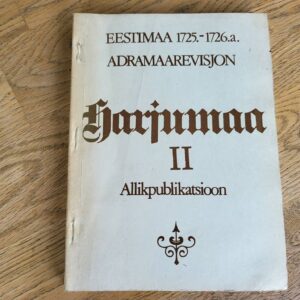 Eestimaa 1725.-1726. a. adramaarevisjon Harjumaa II