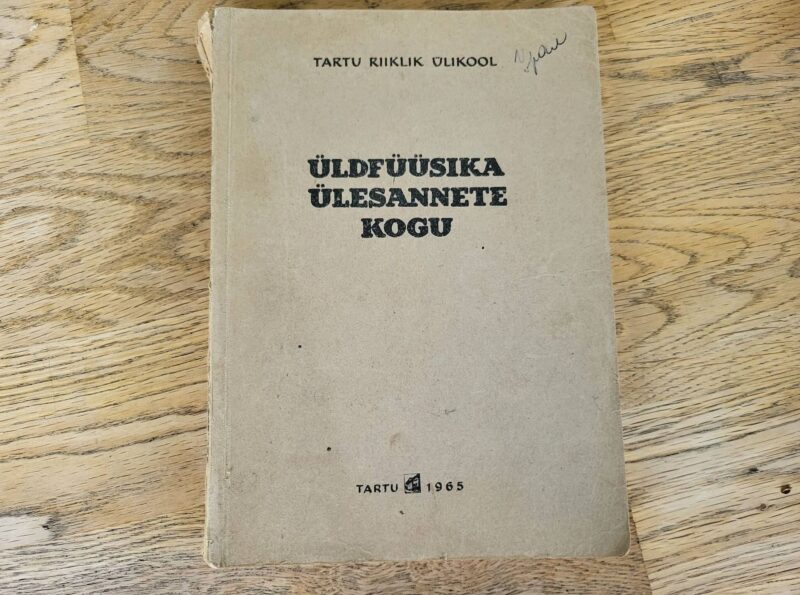 95541689 Üldfüüsika ülesannete kogu