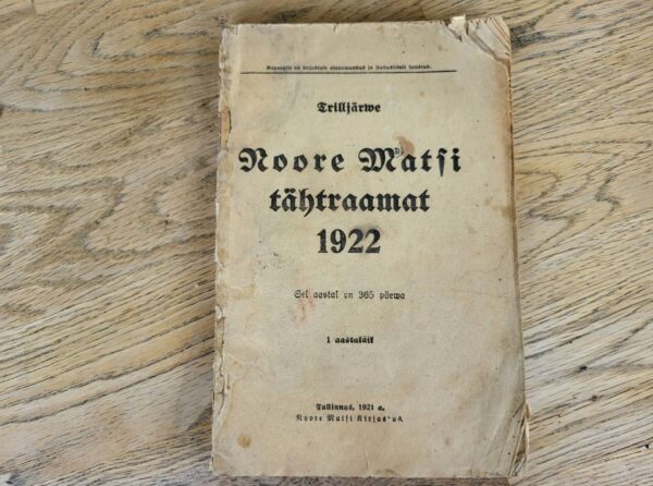 Noore Matsi tähtraamat . 1922
