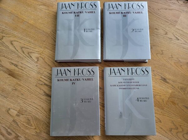 Jaan Kross kogutud teosed 1-4 osa