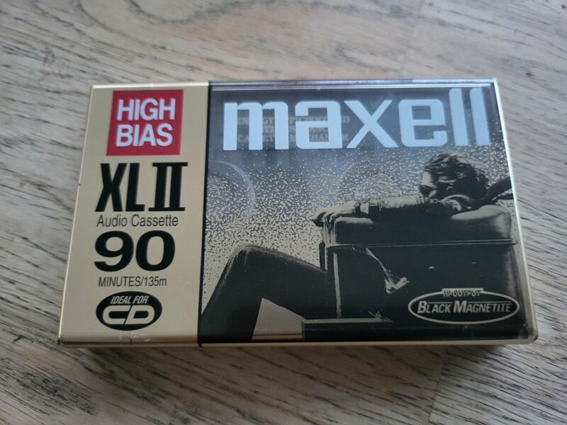 Uus! Maxell XL II 90 Kassett