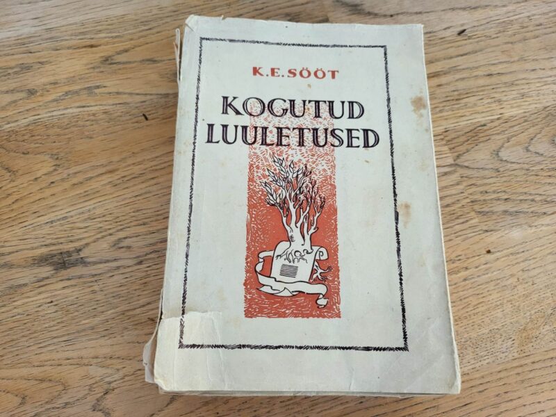 98322055 Karl Eduard Sööt Kogutud luuletused