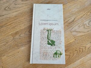 Lorem ipsum Katkendeid kirjutamata romaanidest . inBoil