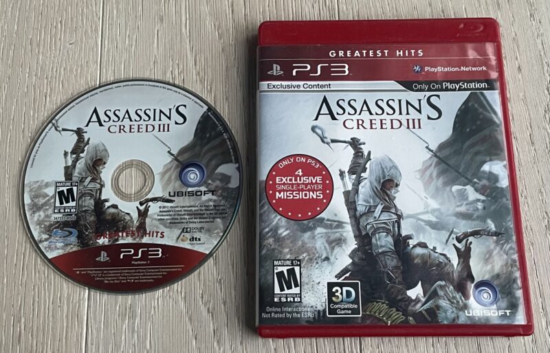 98661525 PS3 Assassins Creed 3