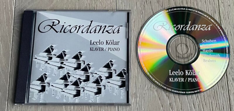 Leelo Kõlar Ricordanza CD