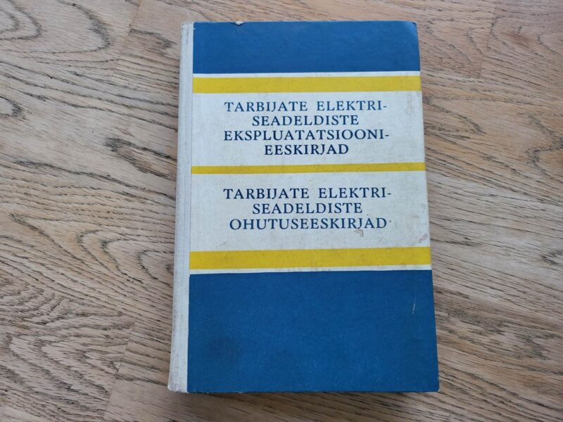 98882057 Tarbijate elektriseadeldiste ekspluatatsioonieeskirjad