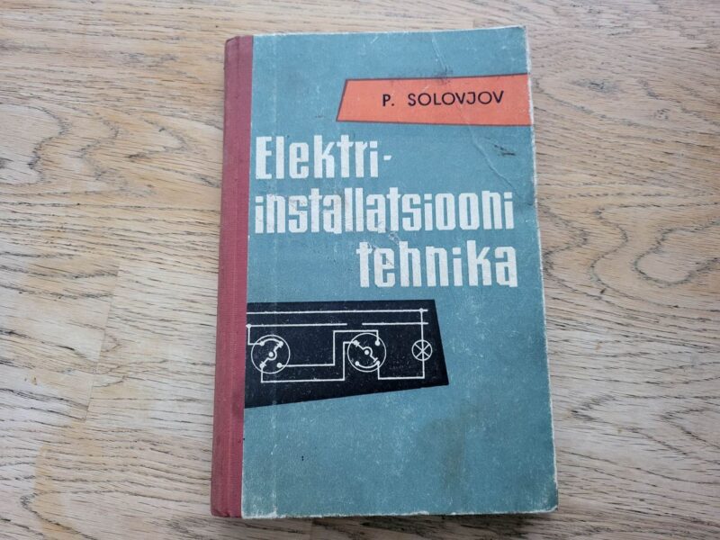 98882092 Elektriinstallatsiooni tehnika . Pjotr Solovjov