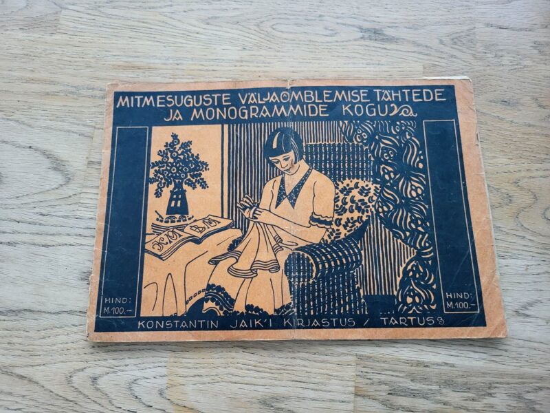 Mitmesuguste väljaõmblemise monogrammide kogu