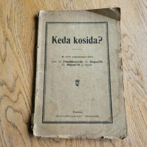 Keda kosida . Adolf Albrecht Friedländer 1924