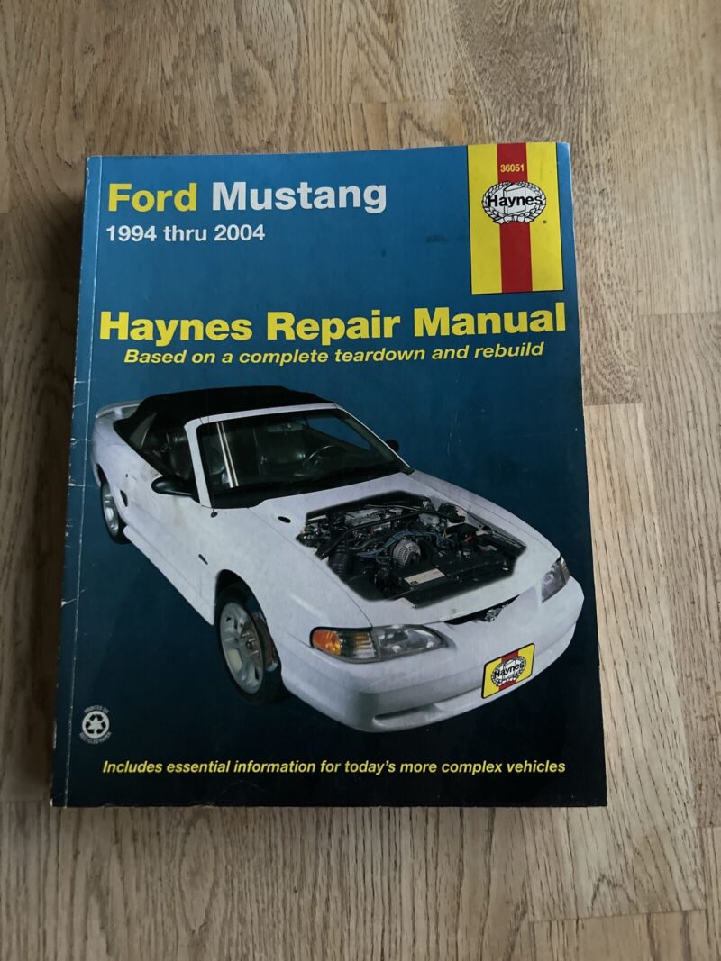 99094021 Haynes Repair Manual Ford Mustang 1994 2004