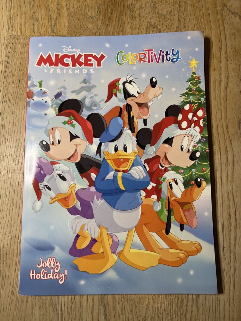 99095090 Värviraamat! Disney Mickey and Friends Jolly Holiday