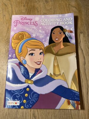 Värviraamat Disney Princess Coloring and Activity Book