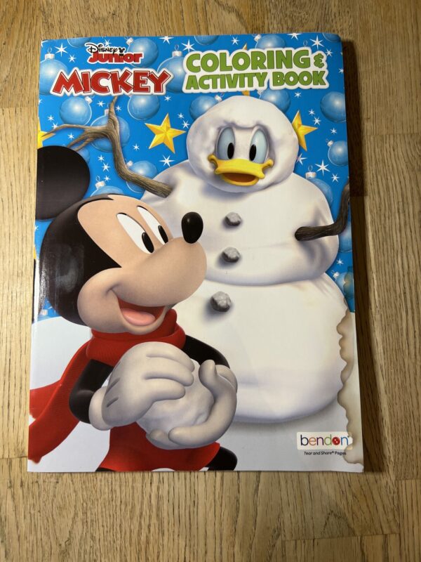 Värviraamat Disney Junior Mickey Coloring and Activity book