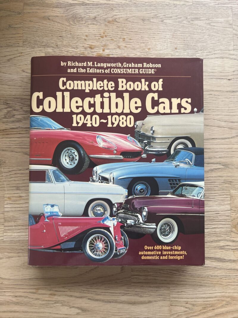 99116221 Complete Book of Collectible Cars 1940-1980