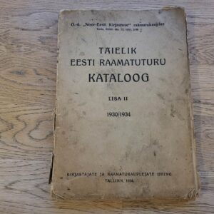 Täielik Eesti raamatuturu kataloog