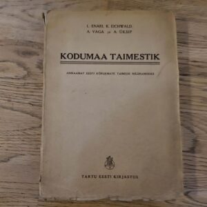 99193507 Kodumaa taimestik 1943