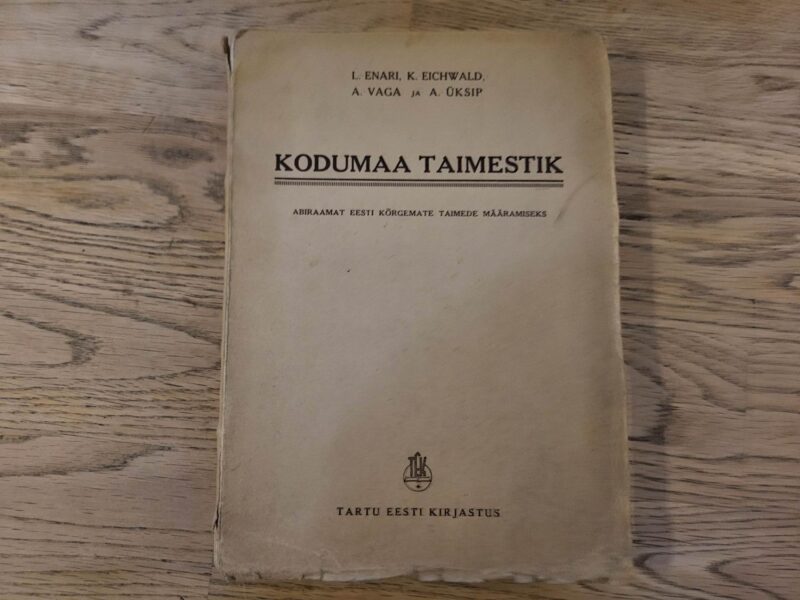 99193507 Kodumaa taimestik 1943