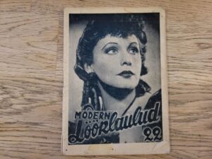 Moodsad lööklaulud . 1938