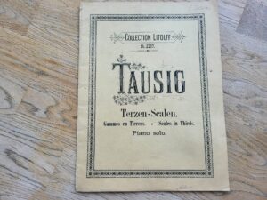 TERZEN SCALEN TAUSIG COLLECTION LITOLFF-SOLO PIANO noodid