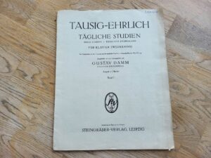 Tausig Ehrlich Tägliche Studien noodiraamat