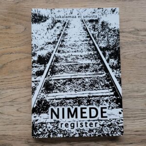 Nimede register . Sakalamaa ei unusta