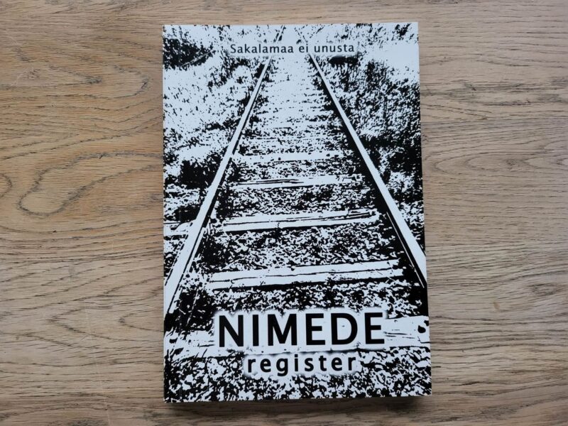 Nimede register . Sakalamaa ei unusta