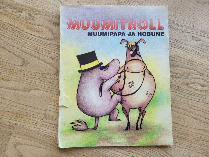 99363879 Muumitroll muumipapa ja hobune . Tove Jansson