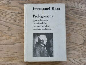 Prolegomena . Immanuel Kant