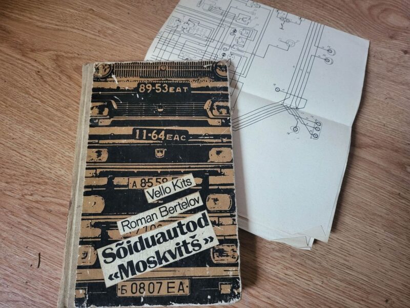 99390079 Sõiduautod Moskvitš . Vello Kits