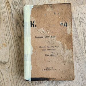 Kalevipoeg . Friedrich Reinhold Kreutzwald 1921