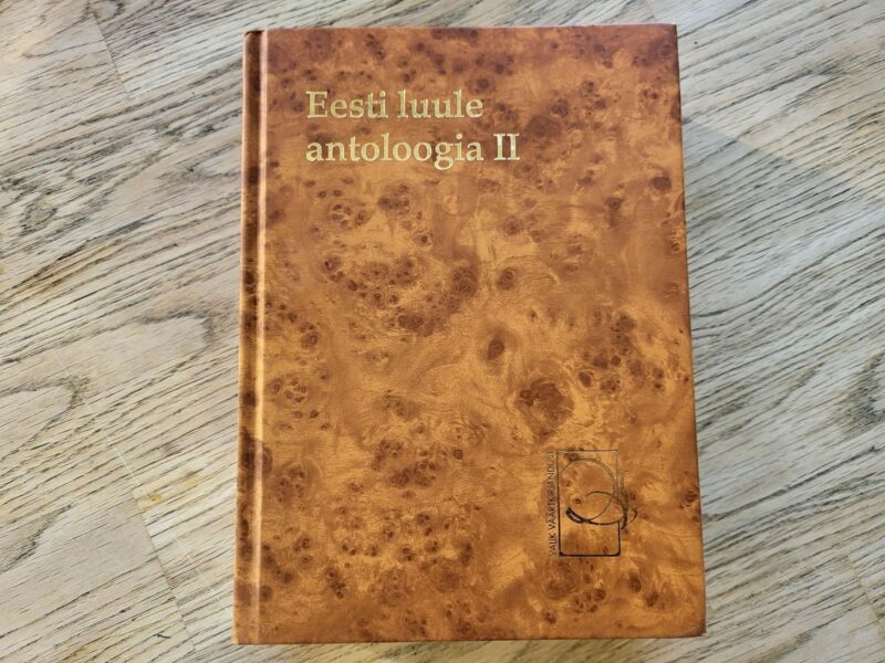 Eesti luule antoloogia 2