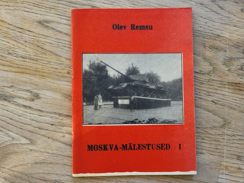 99495892 Elu Moskvas Moskva-mälestused Olev Remsu