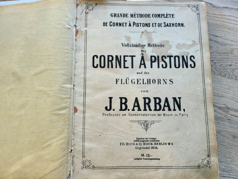 99504681 Jean-Baptiste Arban noodiraamat