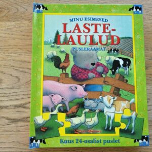 Minu esimesed lastelaulud pusleraamat